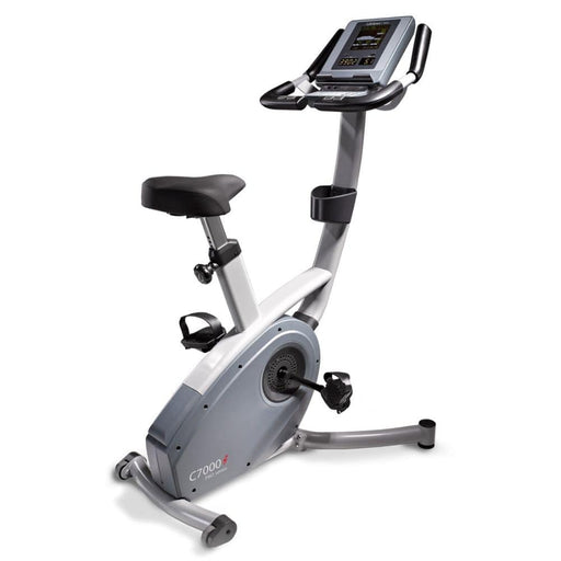 LifeSpan Fitness C7000i Commercial Upright Bike Rear Side View