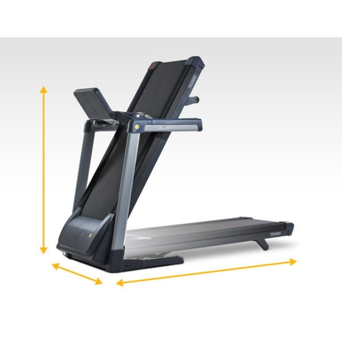 LifeSpan Fitness TR3000i Folding Treadmill Minimalist Design