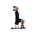 MX Select MX55 Adjustable Dumbbells Side VIew Sitting