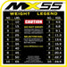 MX Select MX55 Dumbbell System Legends