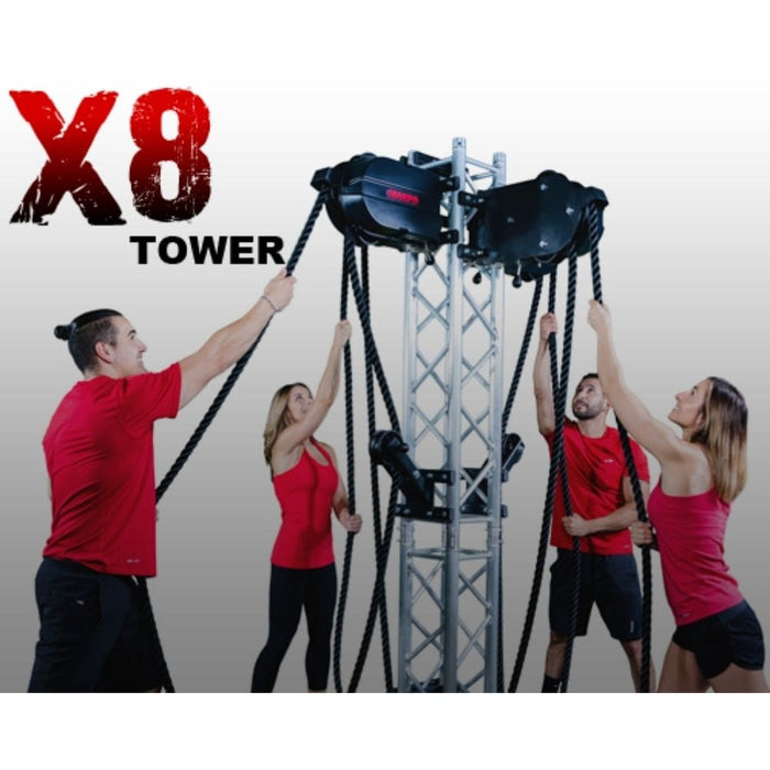 Marpo Kinetic QUAD X8 Tower System 3D View Close Up