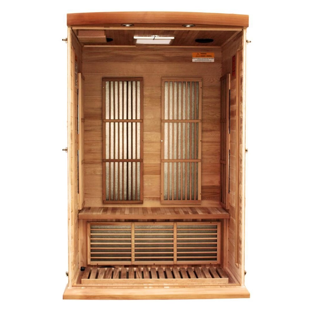 Maxxus 2-Person Low EMF FAR Infrared Sauna MX-K206-01 — Strength