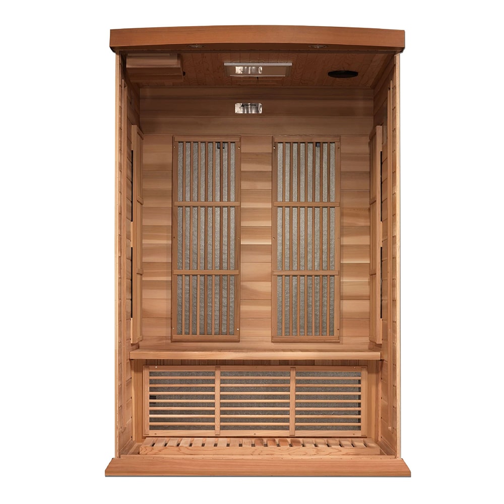Maxxus 2-Person Near Zero EMF FAR Infrared Sauna MX-K206-01-ZF