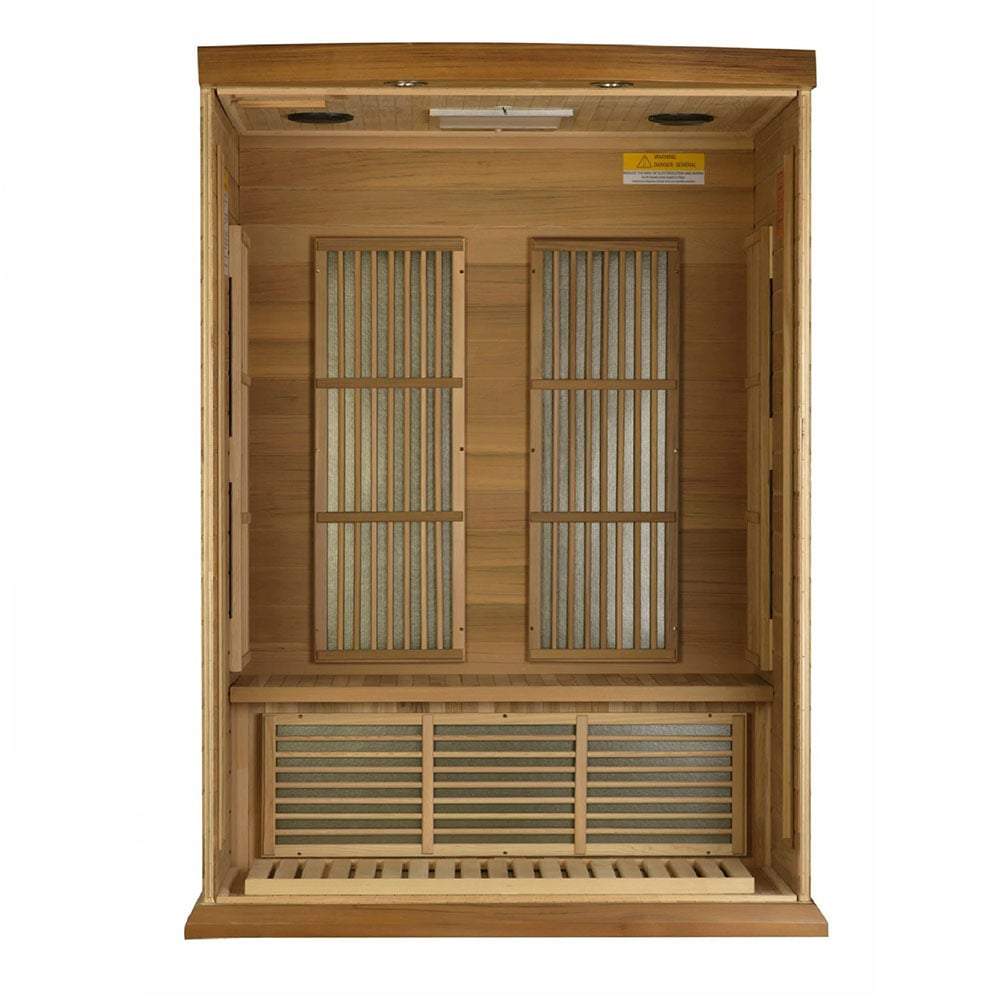 Maxxus 2-Person Near Zero EMF FAR Infrared Sauna MX-K206-01-ZF
