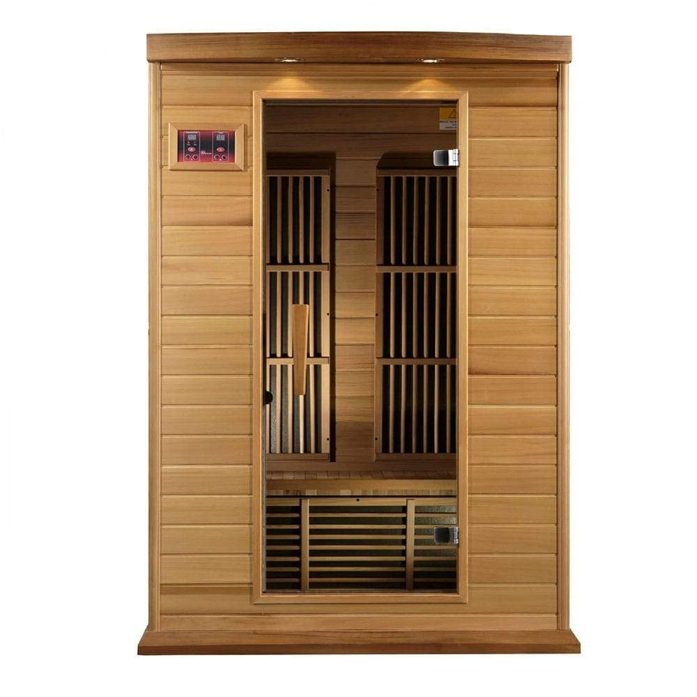 Maxxus 2-Person Near Zero EMF FAR Infrared Sauna MX-K206-01-ZF