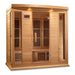 Maxxus MX-K406-01 Low EMF FAR Infrared Carbon Canadian Hemlock Sauna Facing Right