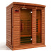 Maxxus MX-M306-01-FS CED 3 Person Full Spectrum Infrared Sauna Facing Right