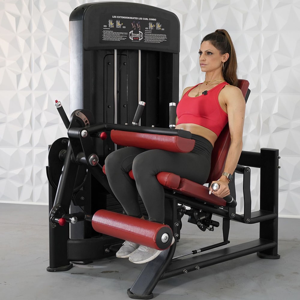 Muscle D Elite MDE-22 Seated Leg Curl Leg Extension Combo