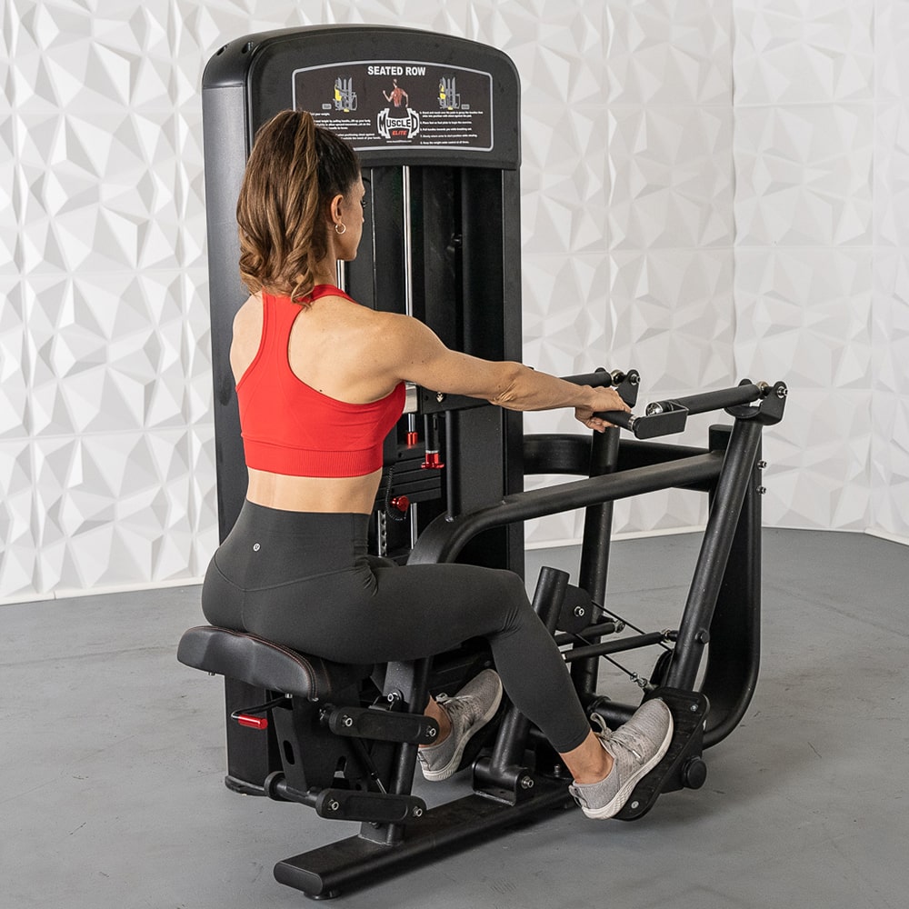 Seated Row Machine Life Fitness