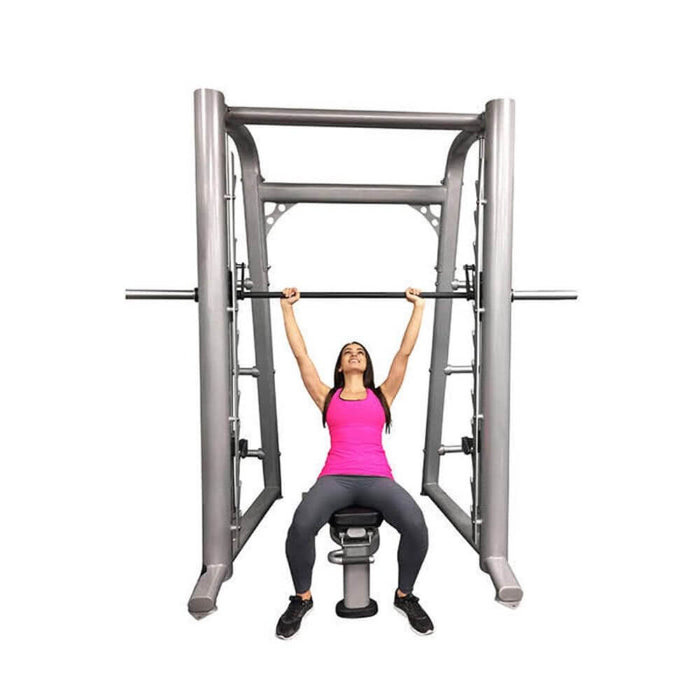 Muscle D Fitness MD-SM85 85_ Smith Machine Front View Close Up Sitting