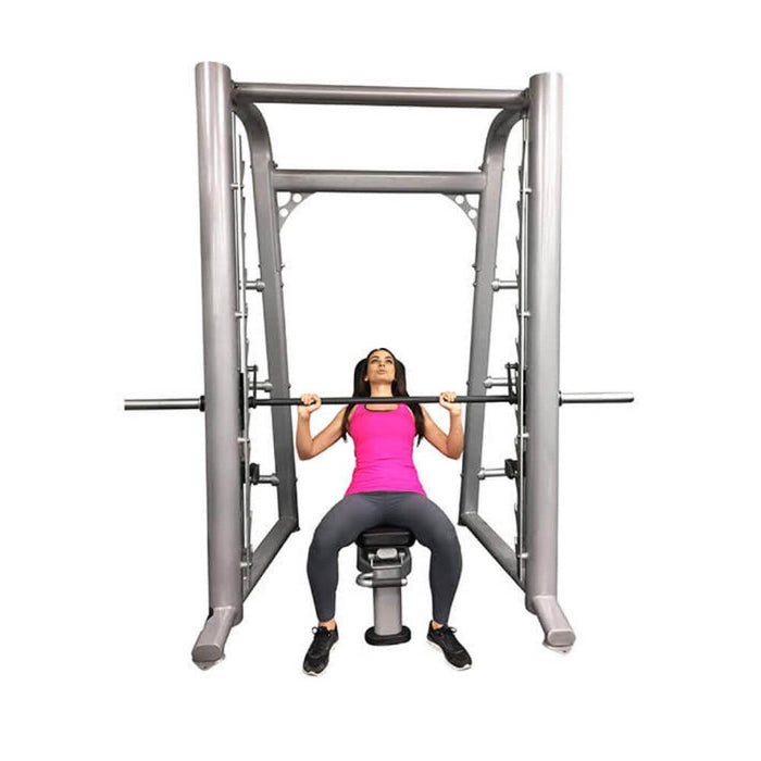 Muscle D Fitness MD-SM85 85_ Smith Machine Front View Sitting