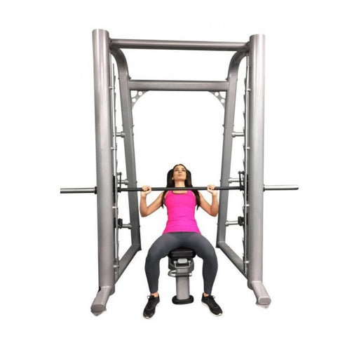 Muscle D Fitness MD-SM93 93_ Smith Machine Front View Sitting Chest Level