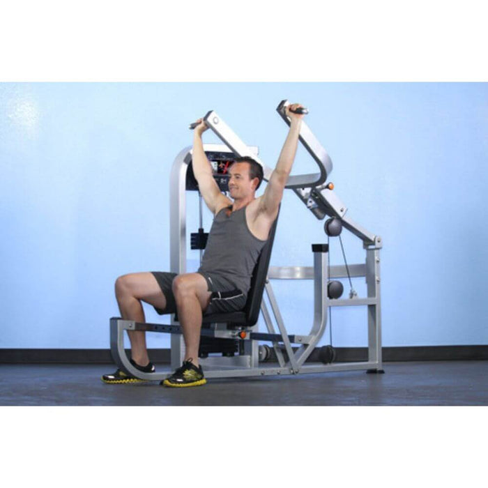 Muscle D Fitness MDD-1001 Dual Function Line Multi Press Combo 3D View Shoulder Press