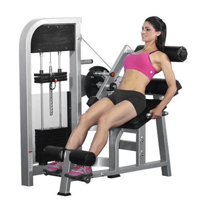 Muscle D Fitness MDD-1005 Dual Function Line Ab_Back Combo 3D View Leg Extended