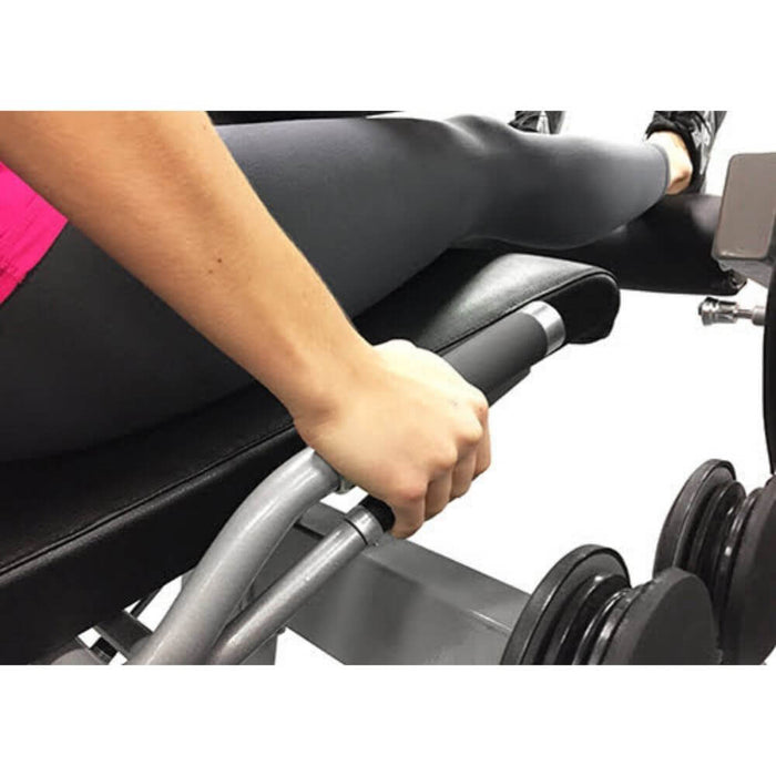 Muscle D Fitness MDD-1007A Dual Function Line Leg Extension_Seated Leg Curl Combo Close Up View