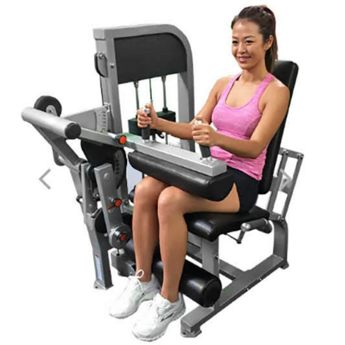 Muscle D Fitness MDD-1007A Dual Function Line Leg Extension_Seated Leg Curl Combo Sitting Without Pads