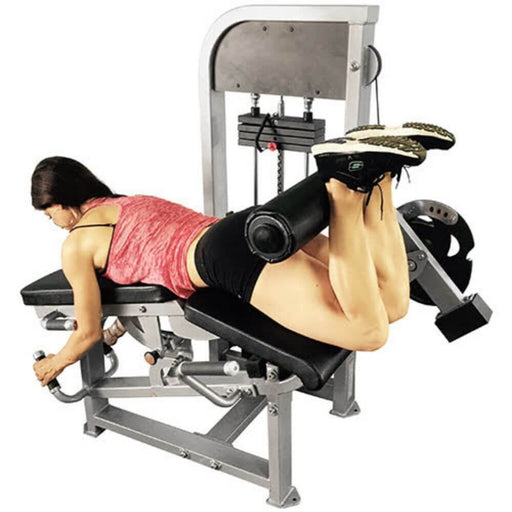 Leg Extension and Leg Curl Machine, Adjustable Plate Loaded Lower Body  Special Leg Machine, Rotary Specialty Weight Machine Develops Waist, Quads  and
