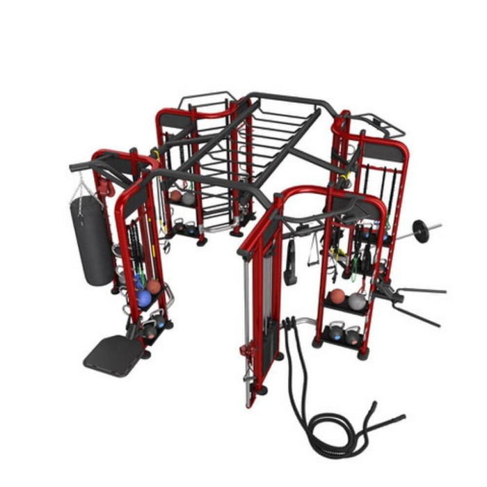 Muscle D Fitness MDM-SYN Multi Stations Synergy 360-XL 3D View