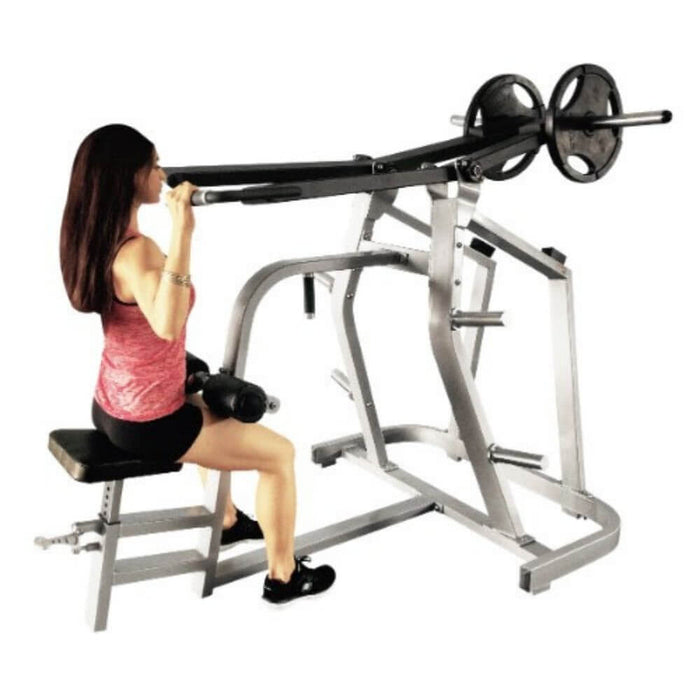 Muscle D Fitness MDP-1006 Power Leverage Iso Lateral Lat Pulldown 3D View With Model