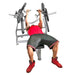 Muscle D Fitness MDP-1038 Power Leverage Horizontal Bench Press Front View