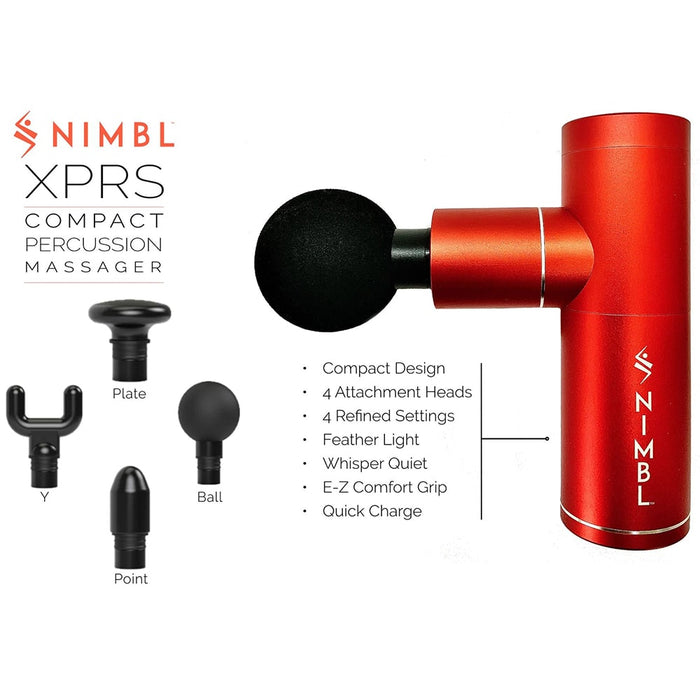 NIMBL XPRS Percussion Massage Gun Features