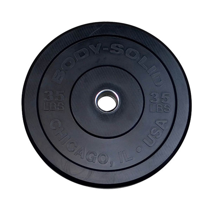 Body-Solid OBPX35 Chicago Extreme 35lb Bumper Plate