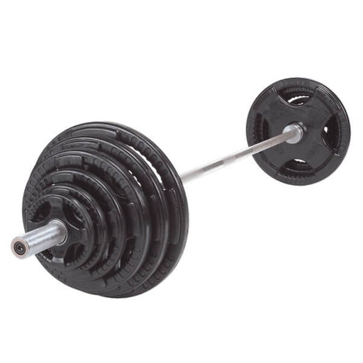 Body-Solid Tools OSR Plate and Barbell Set