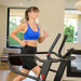 Pro 6 Arcadia Air Runner Treadmill Female Model Side View Close Up