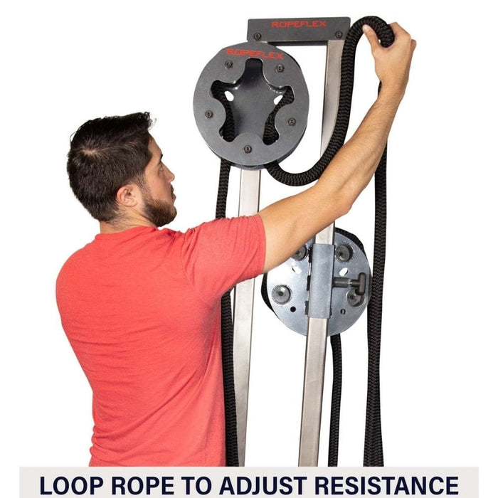 Ropeflex RX1500 DRAGON Elite Rope Training Station Loop Rope To Adjust Resistance