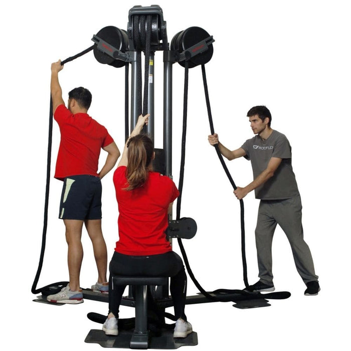 Ropeflex RX2500T Tri Station Rope Trainer 3 People