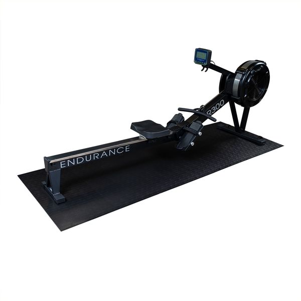 Body-Solid Tools Rubber Rower Mat RF38R