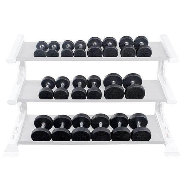 Body-Solid Rubber Round Dumbbell Sets SDPS