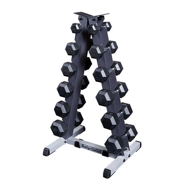 Body solid vertical dumbbell rack sale