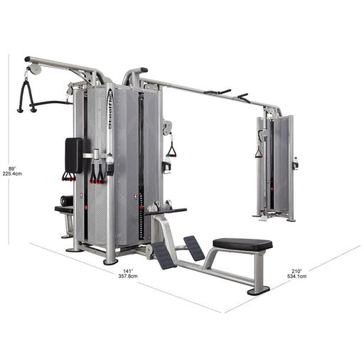 Steelflex Commercial Jungle Gym JG5000S Dimensions