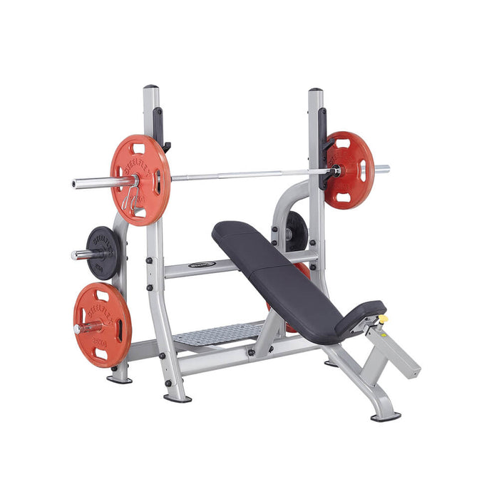Steelflex NOIB Commercial Olympic Incline Bench 3D View