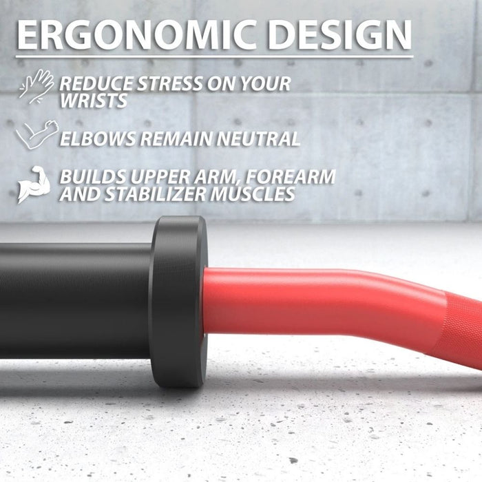 Synergee EZ Curl Bars Ergonomic Design