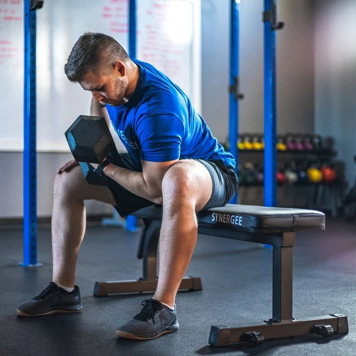 Synergee Flat Bench Sitting