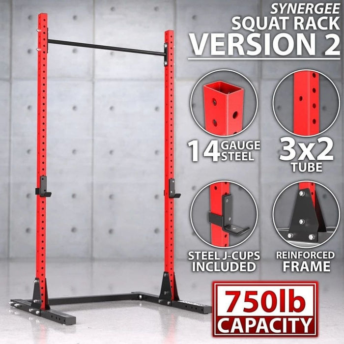 Synergee V2 Squat Rack Features