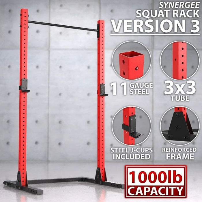 Synergee V3 Squat Rack Features