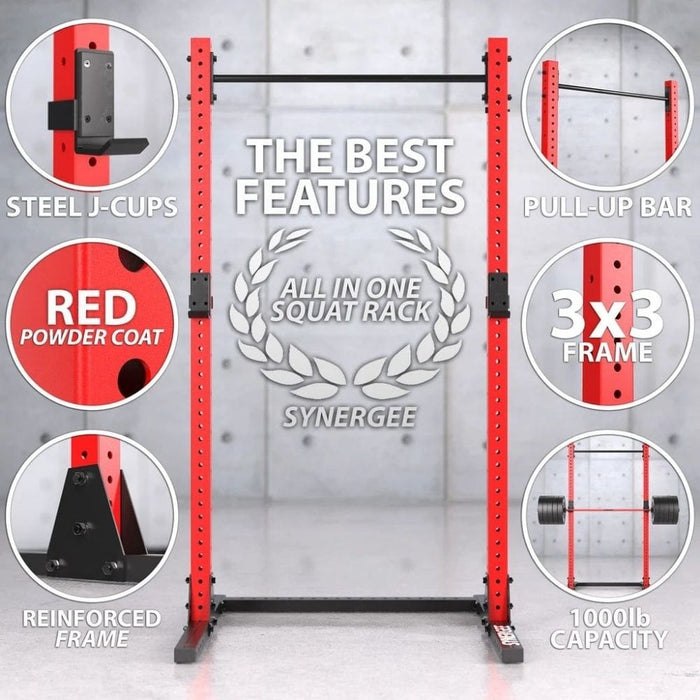 Synergee V3 Squat Rack Key Features