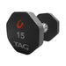 TAG 8-Sided Premium Ultrathane Dumbbells 3D View