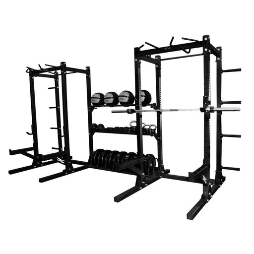 TAG Fitness Power 1_2 Rack Combo 3D View