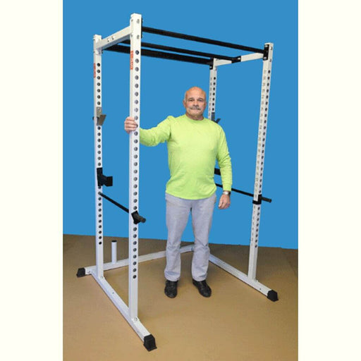 TDS-92680 Dual Pull Up Bar Power Rack Standing