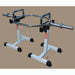 TDS H-93015W Safety Stands 3d View With Bar