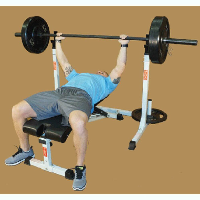 TDS H-93132 Squat Rack With Bench
