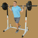 TDS H-93132 Squat Rack With Weights Standing