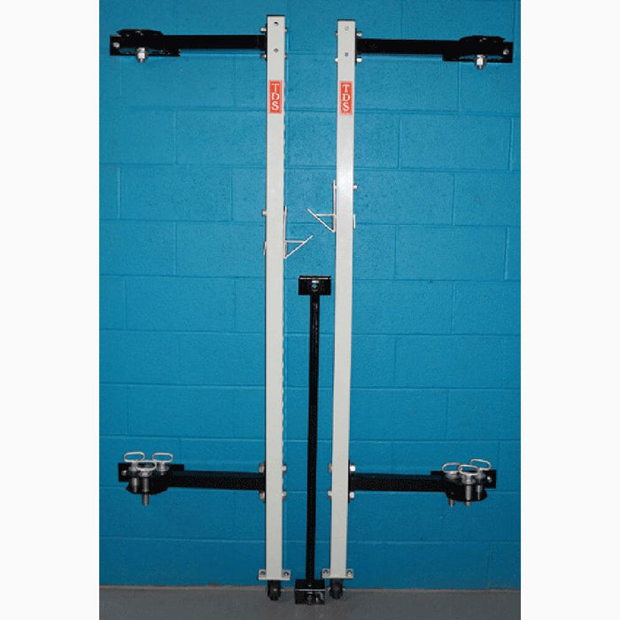 TDS TDS-67500 Wall Mount Folding Half Rack Front View