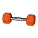 York Barbell 15402 Rubber Hex Dumbbell – Color 8lbs
