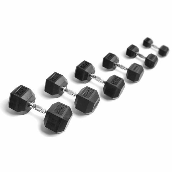 York Barbell Rubber Hex Dumbbell Sets Strength Warehouse USA