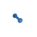 York Barbell 443101 Multi-Color Neoprene Fitbells 1lb - Blue